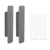 2pcs/set Adhesive Handles Easy To Apply Handles for Drawers Strong Adhesion Door Handles Durable for Different Cabinets