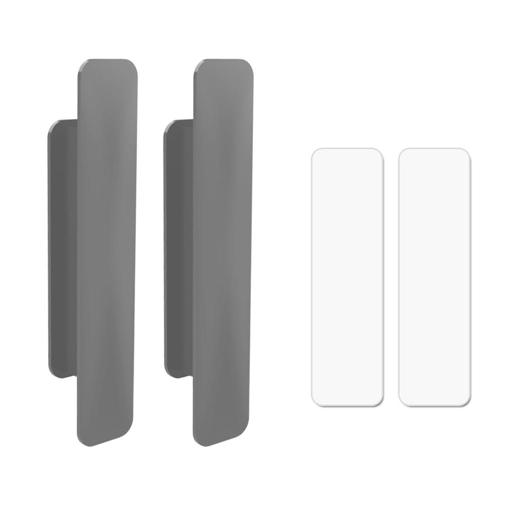 2pcs/set Adhesive Handles Easy To Apply Handles for Drawers Strong Adhesion Door Handles Durable for Different Cabinets