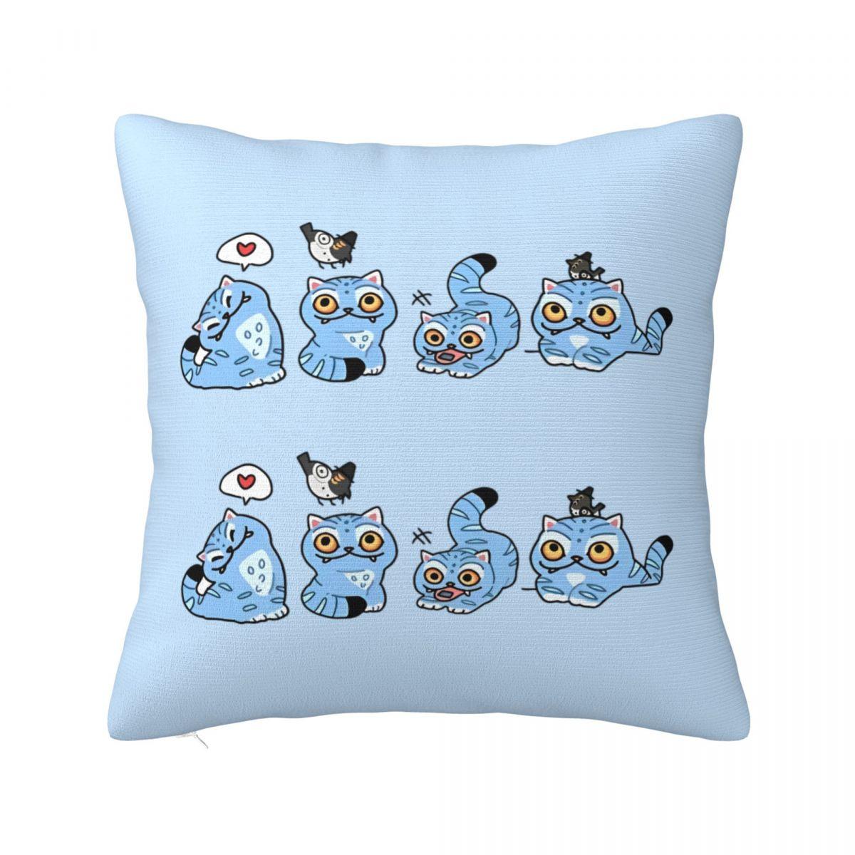 

Kawaii Mira Ramen Cup Throw Pillow Cover Decorative Pillow Kpop Demon Hunters Huntrix 45*45Cm Pillowcover Home Decor double sided printing:30x30cm 12x12in