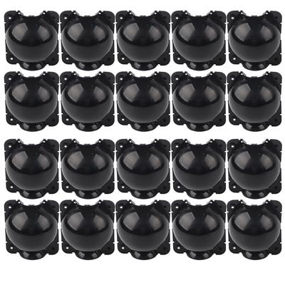 10 Sets 12cm Plant Rooting Device High Pressure Propagation Ball Grafting Breed Box Black
