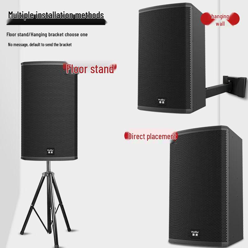 HuiDu MS-10 10-inch Professional Full-Range Speaker