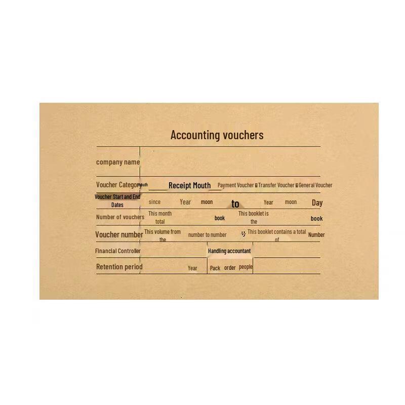 Xima Account Book Binding Cover 508x142mm