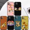 Nouvel étui de téléphone haut de gamme Chip 'n' Dale pour iPhone 16 15 14 13 Pro Max Plus Mini