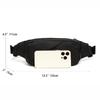 Man Waist Bag Pack Travel Sports Male Fanny Pack Large Wallet Phone Belt Bag Pouch Men's Shoulder Hip Bag 4 Pockets