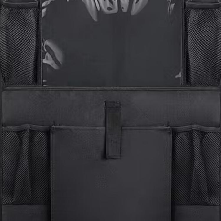 Vehicle Seat Back Storage Bag Waterproof Oxford Fabric Organizers Nonslip Hook Suitable For SUVs Sedans MPVs