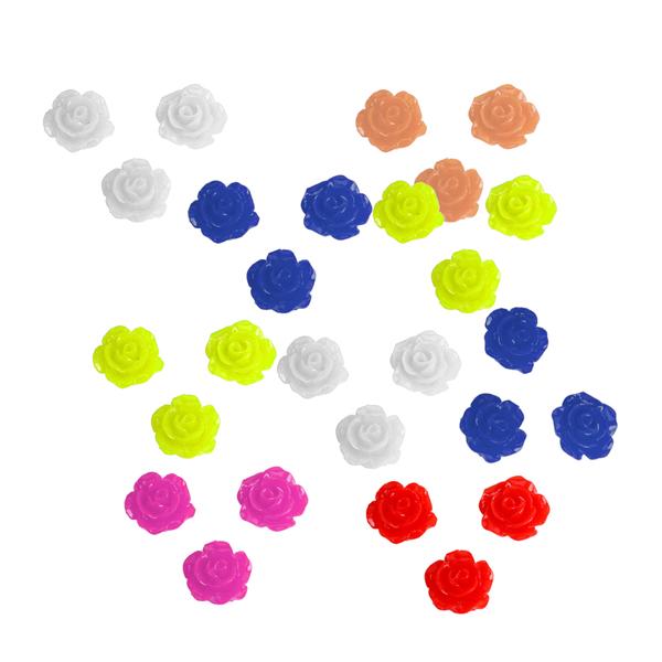 5pcs Butterfly Flatback Acrylic Cabochon Embellishment Scrapbooking Kawaii Craft