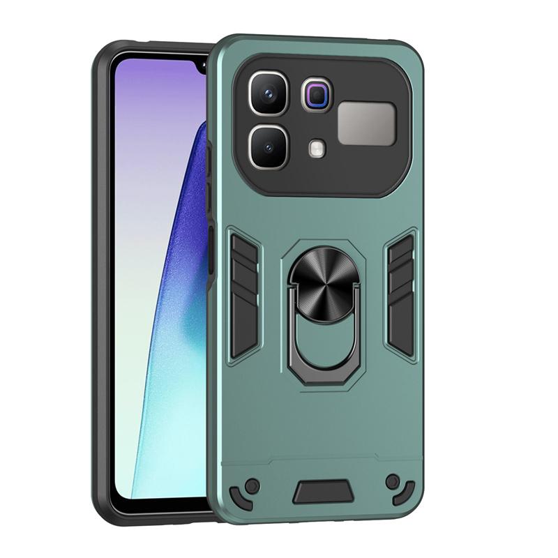 Funda For Infinix Note 60 Pro Case Car Magnetic Holder Ring Stand Shockproof Armor Back Cover For Infinix Note 60 Ultra Coque