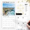 RED EMBER Ireland 2026 Wall Calendar 12 Month | 12" x 24" Open | Thick & Sturdy Paper | Holiday Gift | Irish  Travel Calendar 2026