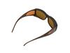 ESCHENBACH Eschenbach Wellness Protect Oversized Brown (Eschenbach) Sunglasses, Small, Lens, 1663-885