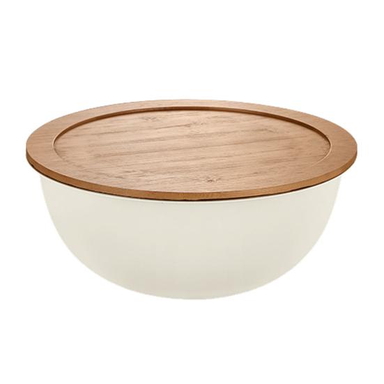 Stainless Steel Drain Basket Set with Lid Multi-Purpose Vegetable Salad Bowl Large Fine Mesh Kitchen Colander for Fruits Rice Washing