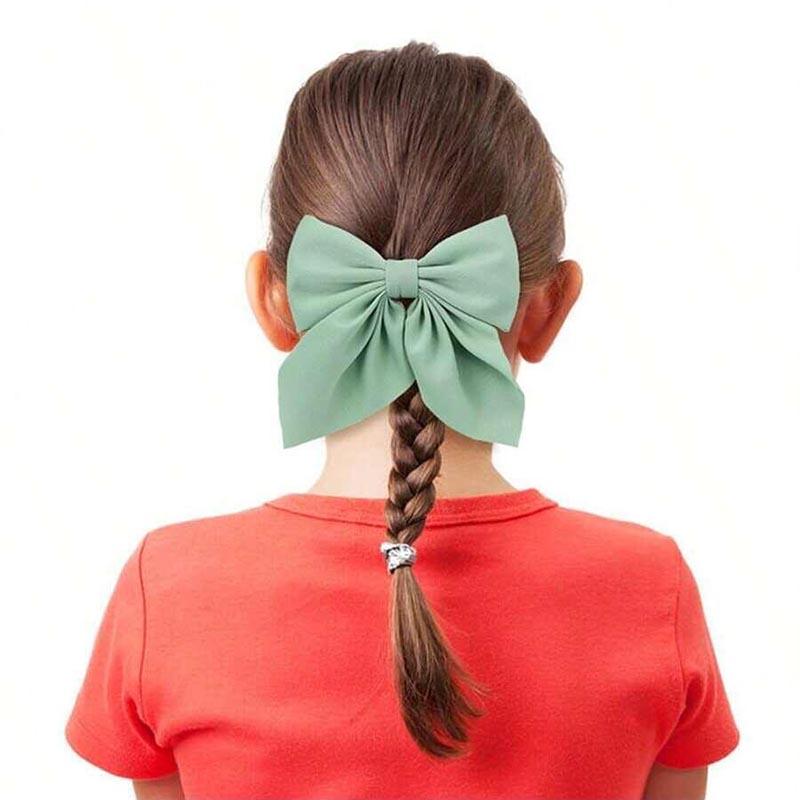 Elegante Haarspangen mit Schleife und Schleife, koreanische einfache Haarspangen mit Schleife und Schmetterling, Haarnadeln für Frauen und Mädchen, seitlicher Clip, Haar-Accessoires