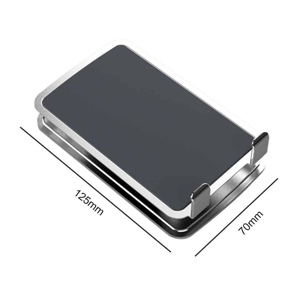 Foldable Tablet Racks Universal T5 Metal Lazy Cell Phone Stand Stable Mobile Phone Video Viewing Stands Non-slip for Home Office