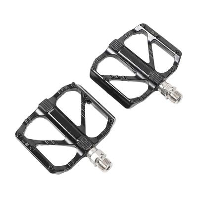 2 Stück Aluminiumlegierung Fahrradpedal mit Lager Schnellspanner Fahrrad Plattformpedal für Rennräder und Mountainbikes