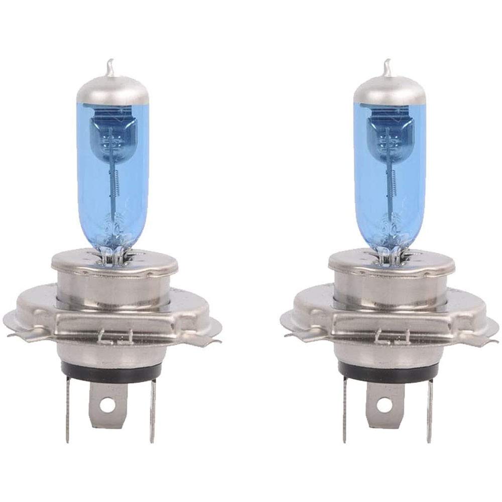 H4 Halogen Bulb 55W 6000K Light Bike Car Headlight Replacement