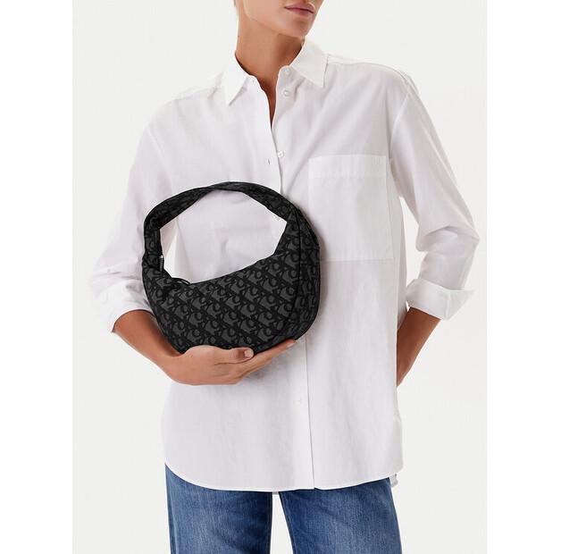 Bag Calvin Klein Calvin Klein Ckj Monogram Pinched Medium Shou LV04F3206G Black
