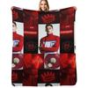 Hero Fiennes Tiffin In Red Throw Blanket Soft Plush Blanket As Housewarming Gift