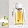 2-in-1 Olive Oil Dispenser & Sprayer – 16oz Food-Grade Bottle for Cooking,Salads & Frying –Leak-Proof,Precise Control,Easy Clean