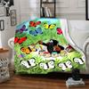 1pc Butterfly,Painter,Colors Digital Printed Flannel Blanket, Super Soft Plush Bed Cover, Multipurpose Quilt for Sofa, Bed, Office,13