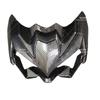 Carbon Fiber Coating Front Upper Nose Headlight Fairing Cowls Cover Set Fit For KAWASAKI Z 900 ZR900 Z900 2020 2021 2022 2023