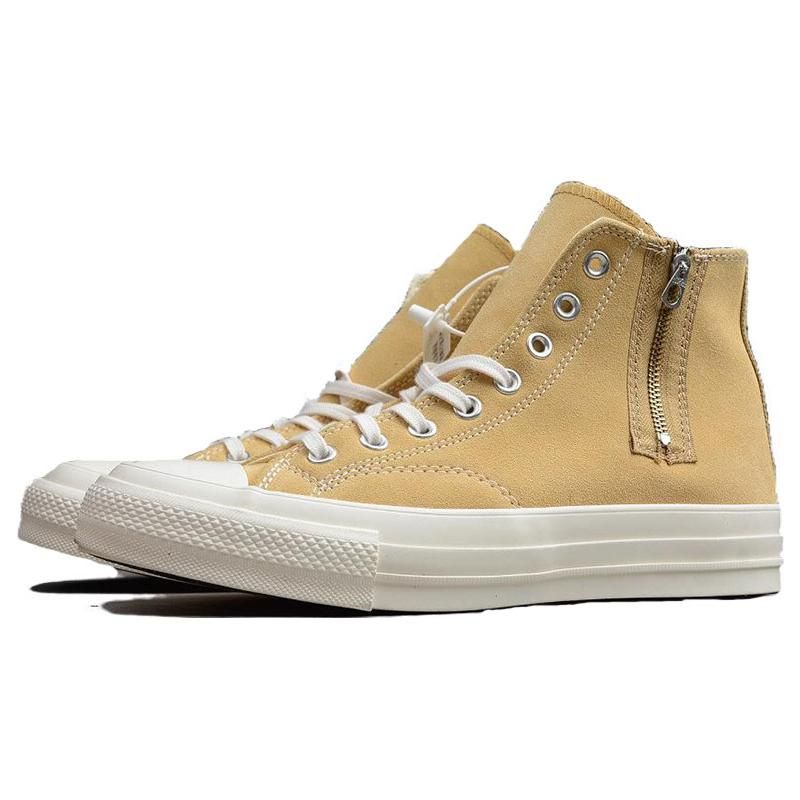 Converse Human Made X  Chuck Taylor All Star Comfortable Versatile Mid-Top Canvas Sneakers Unisex Sneakers Beige 1CL446