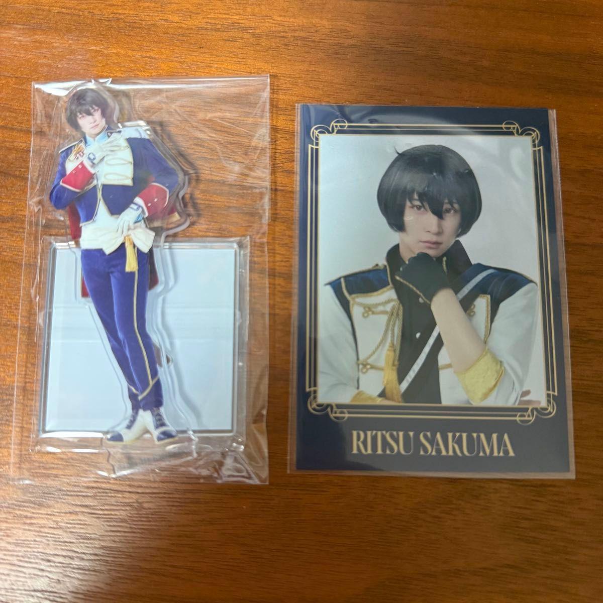 Used Enste Instax style card acrylic stand Rinzuki Sakuma Yoshihiko Aramaki