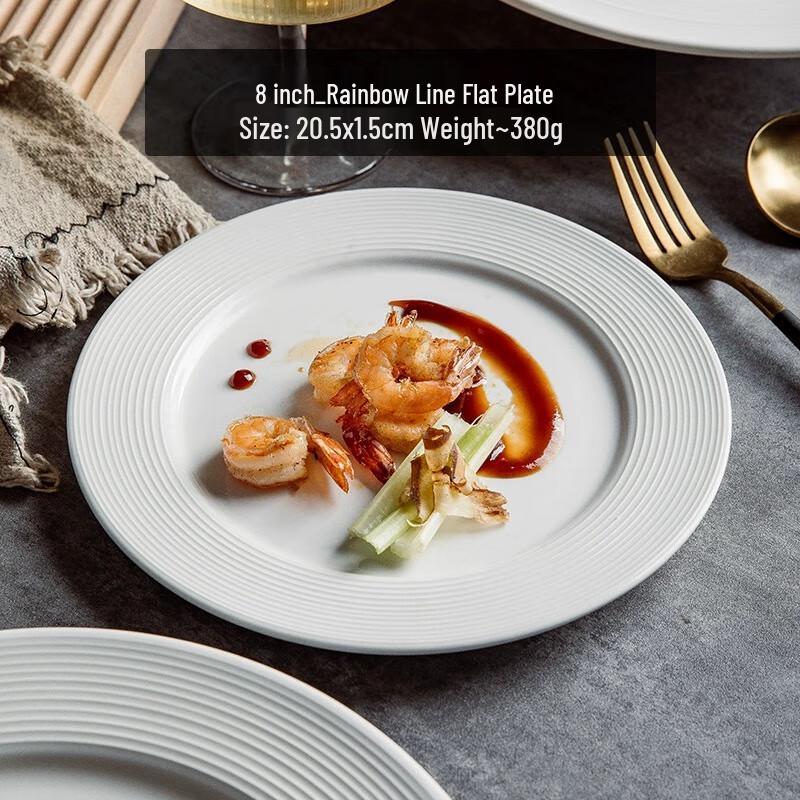 Xiangchong Light Luxury Ceramic Dinner Plates