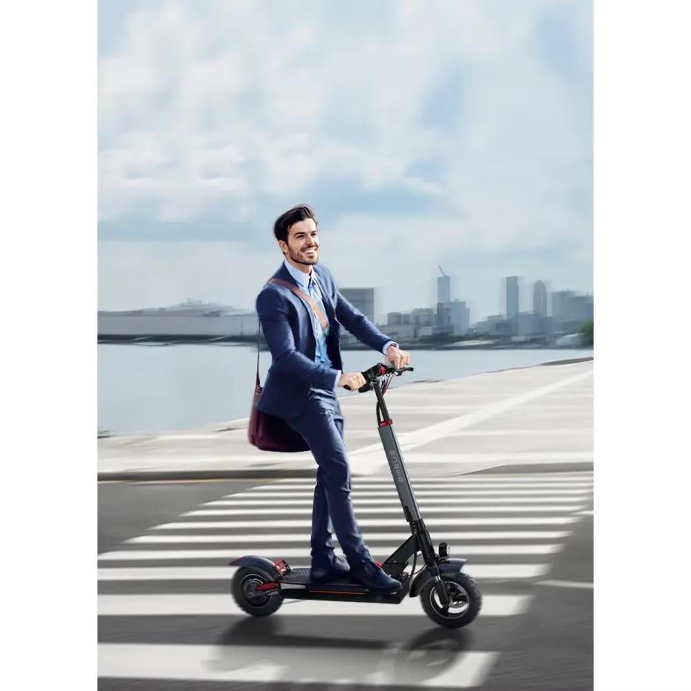 ENGWE Y600 E-Scooter 830W Spitzenleistung 48V18.2Ah Batterie City Elektroroller für Erwachsene 10*4 Zoll Fat Tire Offroad-Klapp-EScooter