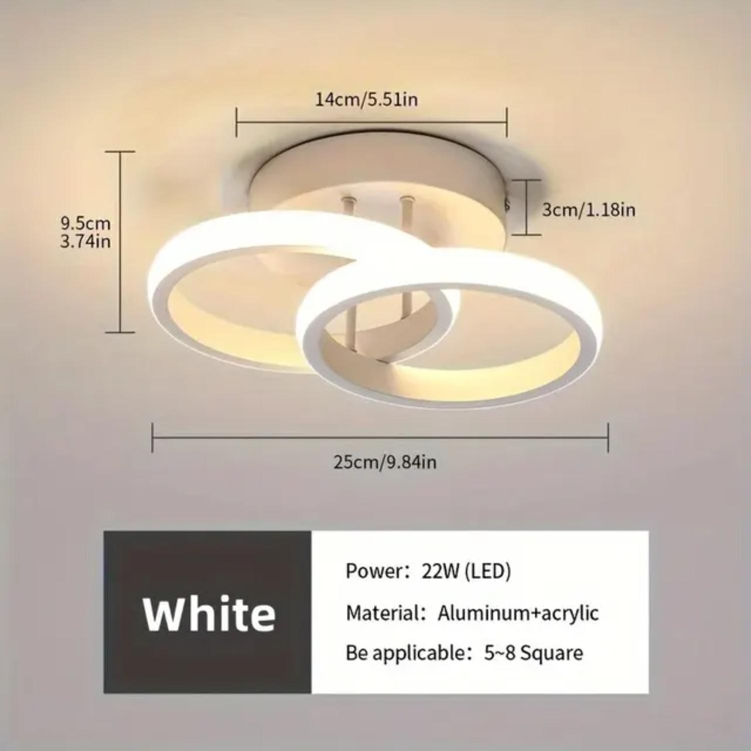 

Новый акриловый скандинавский доступный роскошный проходной потолочный светильник Интернет знаменитость современный коридор входная дверь балкон лестница Li