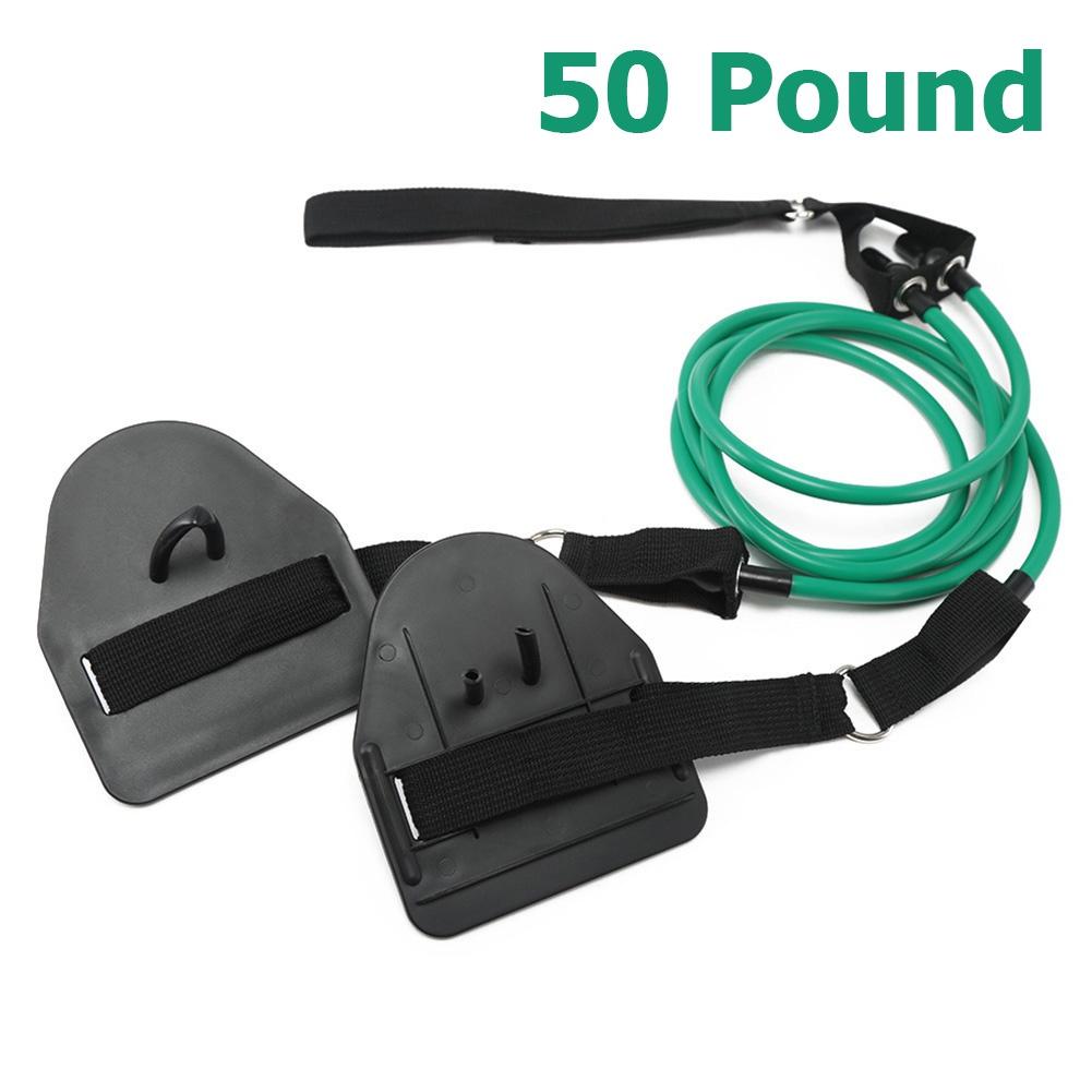 

Тренажер для силовых тренировок рук с эспандером, ручная перепончатая лопатка, трос для тренировки рук в спортзале, инструмент для фитнес-тренировок 50 Pound