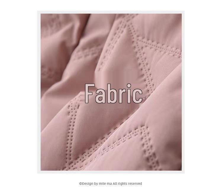 Girls' Four-Layer Thickened Cotton Winter Pants - Plush, Medium & Large Sizes for Kids' Cold Weather Wear