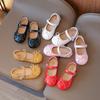 Fashion Children's Leather Shoes for Spring New Girl Shoe with Soft Soles Anti Slip Kids Shoe Candy Colored Girls' Leather Shoes