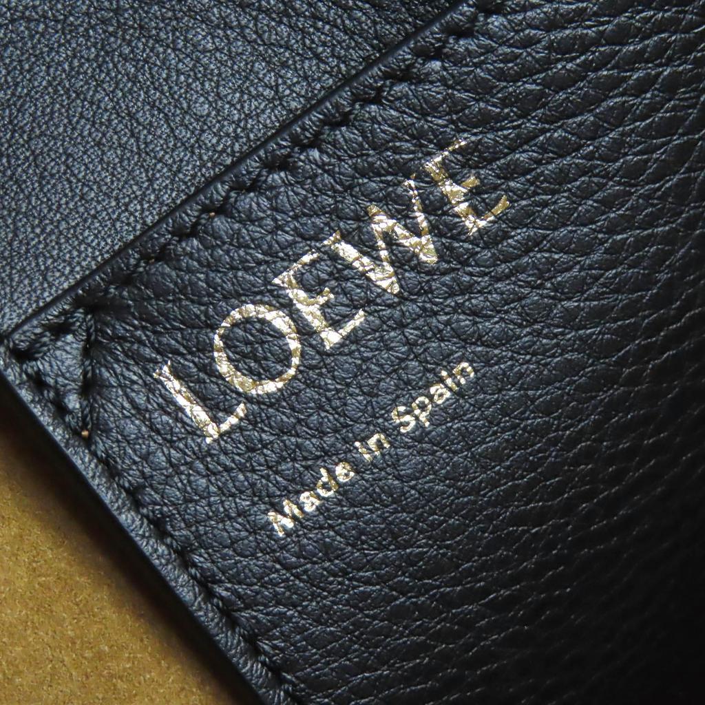 Loewe Torba Tote Anagram Mała 2-way Skórzana Torba Tote czarna skóra A717S72X031100 Używana