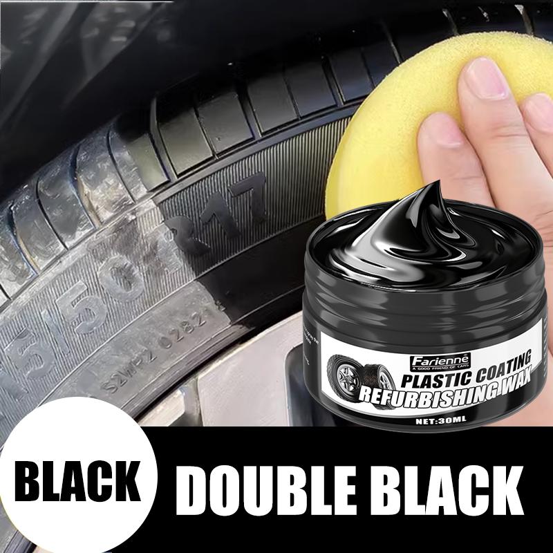 Car Plastic Restorer, Black Interior Trim Wax, Anti-Aging Refurbisher, Plastic Scratch Repair, Tire Shine, Leather Seat Care