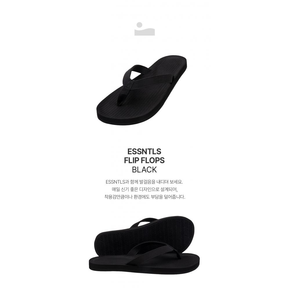 Indosol Black Slipper   Essential Flip Flop