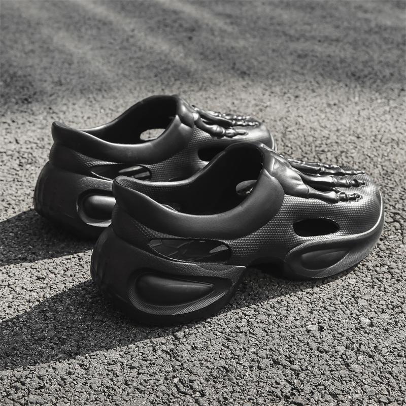 Fashion Summer Men Sandals Light EVA Men's Casual Shoes Hole Shoes Clogs Lovers Home Garden Outdoor Male Beach Flat Slippers Big Size