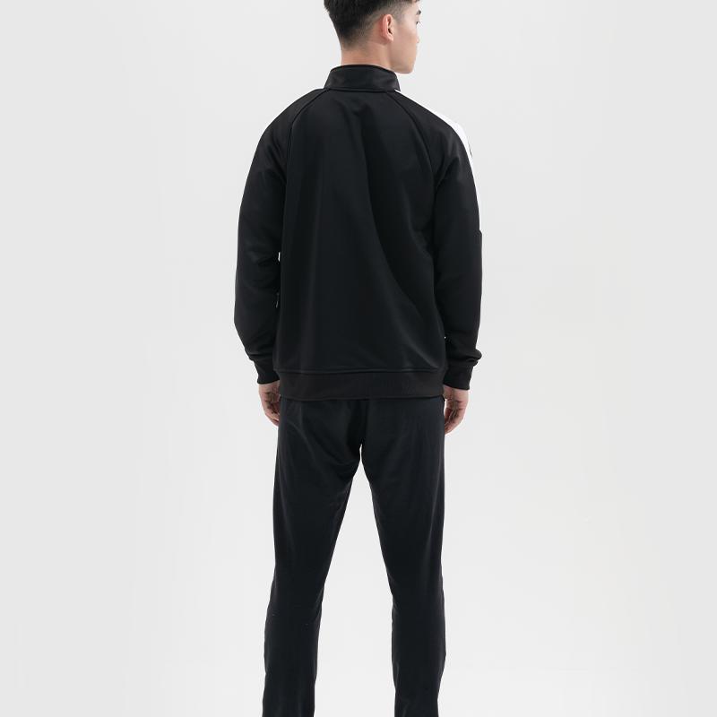 Li-Ning Comfortable Long Sleeve Cardigan And Long Pants Casual Sports Suit Men Suit LNBJ105-1+LNBJ189-1