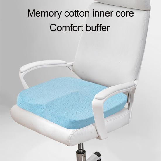 Sittende kontorpute Sklisikker Myk Tykket Memory Foam Sovesal Student Lange sittetimer Isjias Halebein Smerter Rygglindrende Stoler Sete