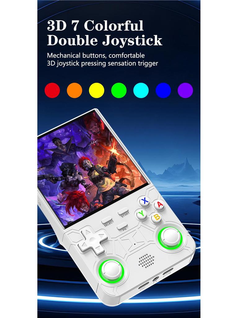 R36Ultra Open Source Retro Handheld Console - Portable Linux Dual System 4.0 for Arcade & PSP Games