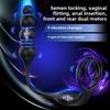 Dream Horse Hgod Yachty IV Remote Control Sperm Locking Ring Wireless Wearable Prostate Vibrating Retractable Massager Sex Products