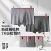 Striped Pure Cotton Underwear for Men Antibacterial and Breathable Oversized Men's Underwear