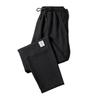 Men Pants Ice Silk Elastic Waist Drawstring Summer Mid Waist Pockets Trousers Streetwear