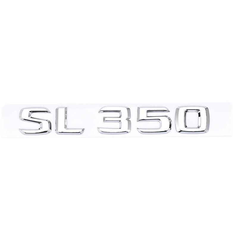 Compatible with Older Mercedes-Benz Models: SL300, SL350, SL400, SL500, SL550 - Rear Tail Logo Modification