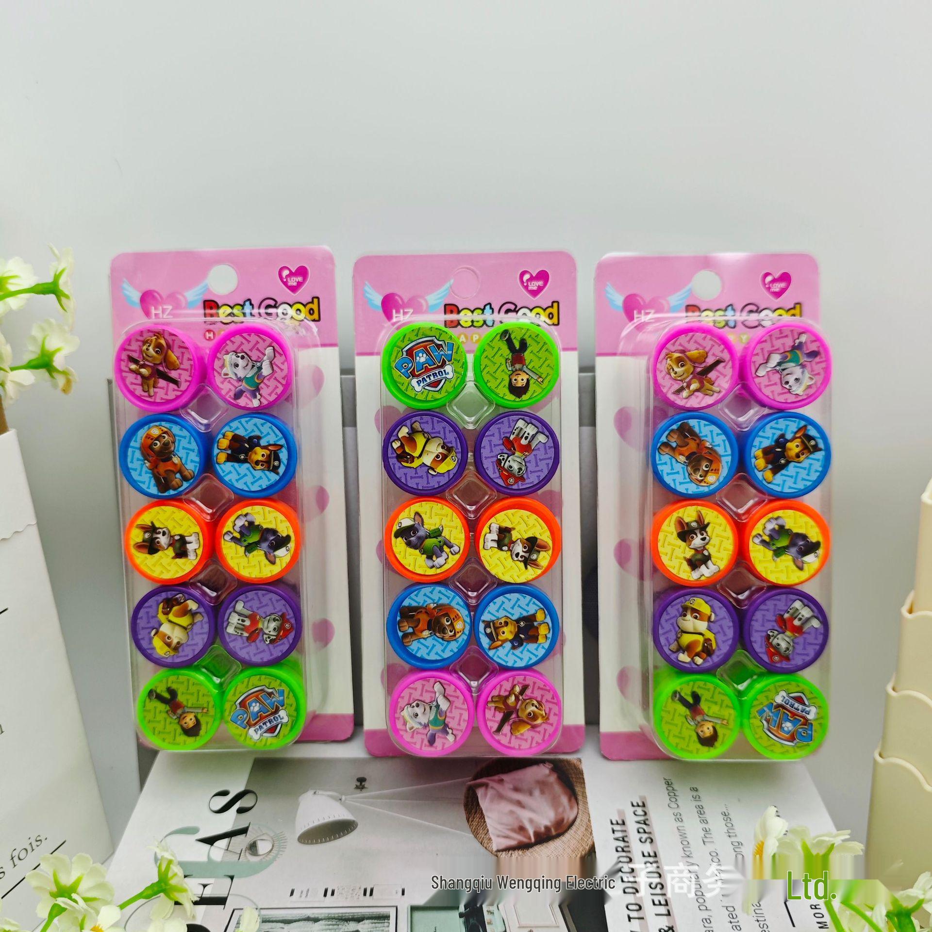 

Морские животные 10-предметный детский моющийся набор штампов - Милые, с множеством узоров для штампинга в детском саду