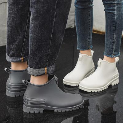 Fashion Korean Versatile Couple Non-slip Rain Boots