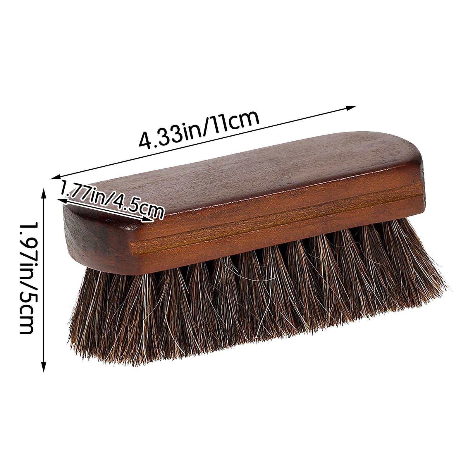 Мужская щетка для бороды из натурального конского волоса — фото 8