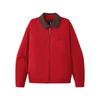 Skechers 26SS CNY Minimalist Comfortable Aesthetic Solid Color Fashion Versatile Classic Design Cotton Jacket Unisex Jacket Pale-Red L126U001-03LC