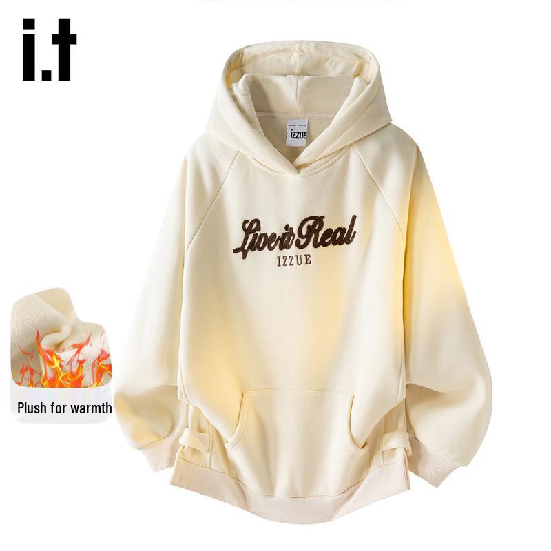 izzue it Women s Fleece Lined Hooded Sweatshirt S