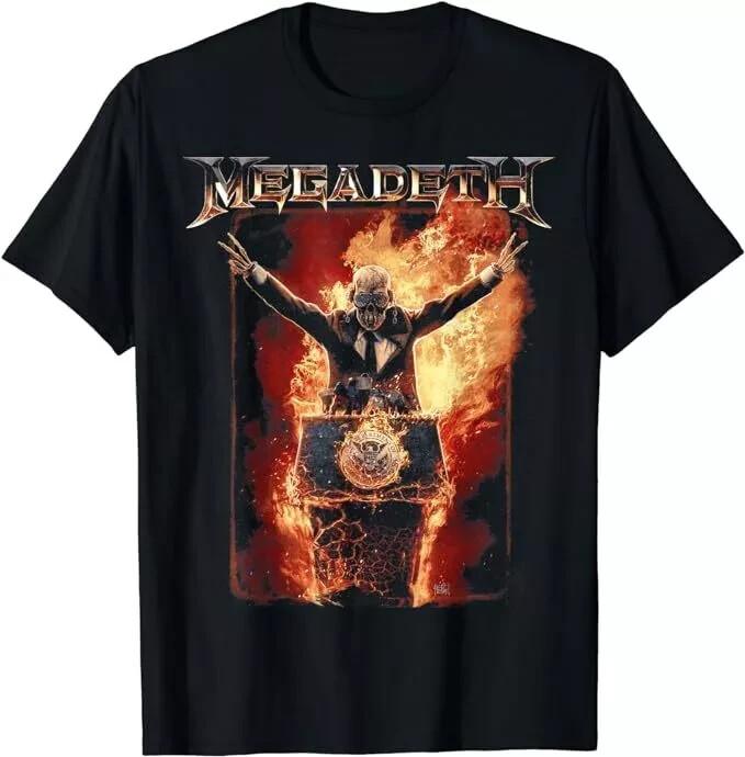 MEGADETH T- Shirt Black Short Sleeve Unisex All Size S-234XL Gift For Fan Shirt Unisex T-Shirt