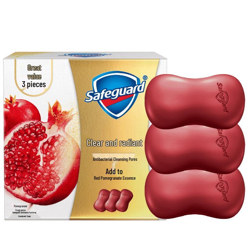 Очищающее мыло-брусок Safeguard с красным гранатом