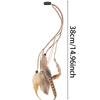Bohemian Feather Hairband Women'S Festive Masquerade Carnival Hippies Costume Indian Prom Gypsy Long Tassel Hair Accessories